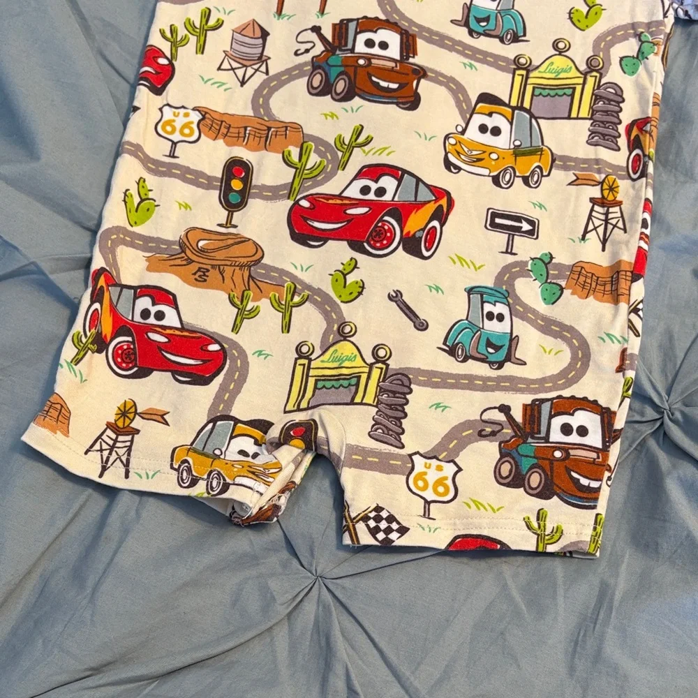 Little Sleepies Pixar Cars Radiator Springs Romper 6-12M - Picture 8 of 8